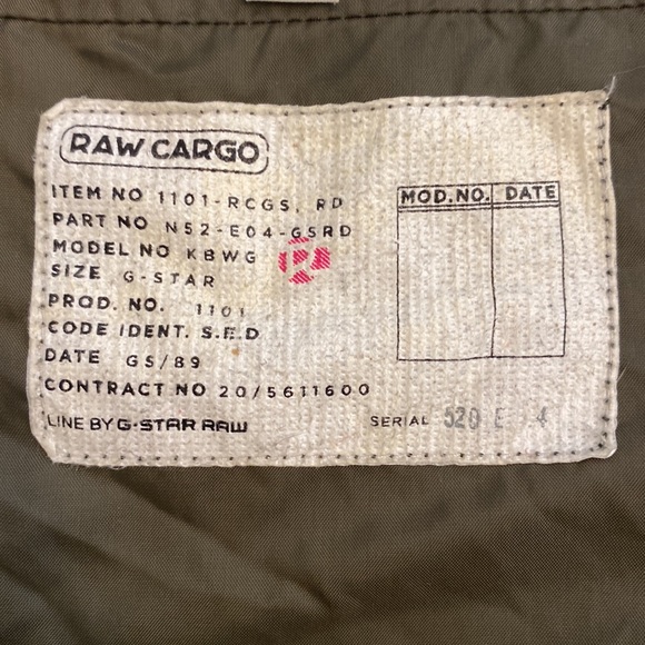 G-Star Raw Olive Filch Combat Overshirt - Picture 5 of 9